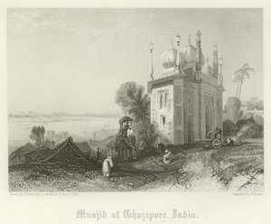 Mosquée à Ghazipore, Inde - Thomas Colman Dibdin